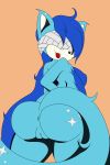  anal anthro anus big_butt breasts butt fan_character female kamikiller pussy smile sonic_(series) sonic_oc 