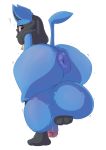  ! alpha_channel alternate_version_at_source alternate_version_in_description anthro anus balls big_balls big_butt big_penis blue_anus blue_fur blush butt canine digital_media_(artwork) eyelashes eyewear fur girly glasses growth huge_balls humanoid_penis hyper hyper_balls hyper_penis looking_back lucario lumpsofcole male mammal nintendo nude penis pok&eacute;mon pok&eacute;mon_(species) presenting presenting_hindquarters puffy_anus raised_tail rear_view red_eyes simple_background solo transparent_background video_games 