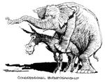  democrat donkey elephant logo mascots republican 