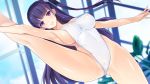  enkou_shoujo_2_~jk_idol_masuzu_no_baai~ erect_nipples game_cg koizumi_amane kurokawa_masuzu leotard 