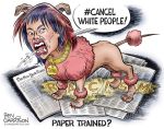  angry ben_garrison canine dog female mammal new_york_times politics poodle sarah_jeong urine 