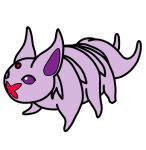  2017 2_tails 6_legs alternate_species ambiguous_gender beady_eyes bugdex digital_drawing_(artwork) digital_media_(artwork) eeveelution espeon fak&eacute;mon featureless_feet feral forehead_markings front_view full-length_portrait looking_up markings multi_leg multi_limb multi_tail nintendo pok&eacute;mon pok&eacute;mon_(species) portrait purple_body purple_eyes purple_tail red_markings ricky_hoffman simple_background solo standing tactopod tardigrade toony video_games white_background x_mouth 