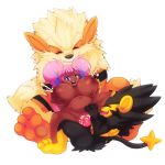  2018 arcanine big_breasts blue_hair breasts canine cum double_penetration feline female female_on_feral group group_sex hair happy happy_sex huge_breasts interspecies lactating luxray male male/female mammal matospectoru ming-ming nintendo penetration pink_hair pok&eacute;mon pok&eacute;mon_(species) pok&eacute;philia sex shiny_pok&eacute;mon video_games voluptuous 