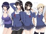  cottage hyoudou_michiru kasumigaoka_utaha katou_megumi saenai_heroine_no_sodatekata saenai_heroine_no_sodatekata_flat sawamura_spencer_eriri seifuku sk-st 