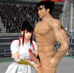  3d jin_kazama kazama_jin mishima_kazumi tekken 