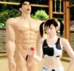  3d jin_kazama kazama_jin ling_xiaoyu tekken 