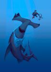  ambiguous_gender bib cannibalus digital_media_(artwork) feral fish marine shark solo underwater water 