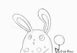  2018 :&lt; ambiguous_form ambiguous_gender animated artsy-theo azumarill beady_eyes black_and_white blinking bust_portrait cute digital_drawing_(artwork) digital_media_(artwork) featureless_hands floppy_ears front_view frown guide_lines happy lagomorph mammal monochrome nintendo open_mouth open_smile pok&eacute;mon pok&eacute;mon_(species) portrait signature simple_background sketch smile sniffing solo spots spotted_skin spread_arms video_games white_background 