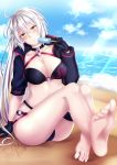  bikini fate/grand_order feet jeanne_d&#039;arc jeanne_d&#039;arc_(alter)_(fate) swimsuits tagme 