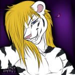  athletic feline madeena8521 male mammal nyland smile solo tiger white_tiger 
