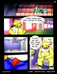  bathroom clothing comic duo feraligatr feraligatr7 inside male masturbation movie_theater nintendo pikachu pok&eacute;mon pok&eacute;mon_(species) underwear video_games 