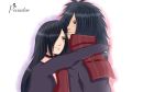  1boy 1girl black_hair female male naruto naruto_(series) uchiha_madara 