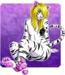  feet feline girly hardcorecandystore male mammal nude nyland paws solo tiger voluptuous white_tiger 