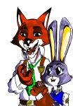  disney female jinksa judy_hopps male mammal nick_wilde predetor_city wolfport zootopia 