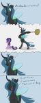  2018 changeling comic dialogue english_text equine fangs female foughtdragon01 friendship_is_magic hammer horn mammal my_little_pony queen_chrysalis_(mlp) starlight_glimmer_(mlp) text tools unicorn 