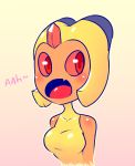  anthro arthropod blush breasts bust_portrait clothed clothing dialogue english_text female lin_(nekuzx) nekuzx nintendo open_mouth pok&eacute;mon pok&eacute;mon_(species) portrait solo text tongue vespiquen video_games 