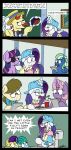  2018 angry bobthedalek comic cutie_mark dialogue english_text equine female feral flam_(mlp) friendship_is_magic grapevine group hair hat hi_res horn horse inside magic male mammal my_little_pony pillow pony rarity_(mlp) text toilet twilight_sparkle_(mlp) unicorn 