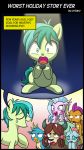  2018 avian bovine changeling coal comic dragon drooling english_text equine female friendship_is_magic gallus_(mlp) gryphon hair hippogryph horse male mammal my_little_pony ocellus_(mlp) pony saliva sandbar_(mlp) silverstream_(mlp) smolder_(mlp) tears text uotapo yak yona_(mlp) 