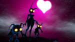  3d_(artwork) ambiguous_gender balls breasts digital_media_(artwork) female glowing glowing_eyes heartless hi_res humanoid kingdom_hearts pussy square_enix ticktockdeadman video_games yellow_eyes 