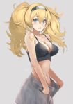  bra breasts cleavage gambier_bay_(kancolle) kantai_collection 