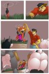  angry anthro ayami badger bailey_rosworth balls big_butt breasts butt canine chris_hayabusa clothed clothing comic cougar delphox feline female fur hair hi_res humor laugh male mall mammal muscular mustelid nintendo nude pok&eacute;mon pok&eacute;mon_(species) public_nudity randochris_(character) stick thebigbadwolf01 video_games wolf 