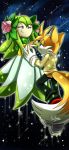  alien anthro canine clothing cosmo_the_seedrian duo female flora_fauna fox gloves hi_res male mammal miles_prower plant seedrian signature smile sonic_(series) tears unichrome-uni video_games 