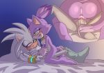  angelofhapiness anthro anus blaze_the_cat butt clothing cutaway duo feline female gloves hedgehog hi_res male male/female mammal mostly_nude penetration sex silver_the_hedgehog sonic_(series) vaginal vaginal_penetration video_games 