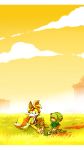  alien anthro canine cheroy clothing cosmo_the_seedrian duo female flora_fauna footwear fox gloves hi_res male mammal miles_prower plant seedrian sitting smile sonic_(series) sonic_boom video_games 