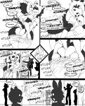  anthro big_butt brothers butt canine comic desi dialogue dog duke_(thecon) girly implied_incest male mammal public sibling thecon thick_thighs 