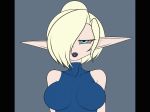  breasts digital_media_(artwork) elf female horn humanoid nana_gel solo succubus transformation 