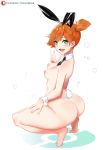  animal_ears bunny_ears kasumi_(pokemon) naked pokemon tofuubear 