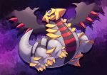  6_legs ambiguous_gender claws digital_media_(artwork) feral giratina legendary_pok&eacute;mon nintendo on_ice_(artist) pok&eacute;mon pok&eacute;mon_(species) solo video_games wings 