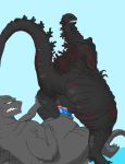  anus female godzilla godzilla_(series) male male/female monster penetration penis pussy pussy_juice putricia raised_tail shin_godzilla vaginal vaginal_penetration what 