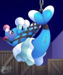  bdsm blush bondage bound brionne female hi_res makoto177 nintendo pok&eacute;mon pok&eacute;mon_(species) pussy solo video_games 