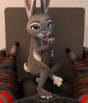  3_toes 3d_(artwork) 4_fingers adamb/fluffy anthro blizzard_entertainment bovine claws digital_media_(artwork) disney duo female first_person_view fur grey_fur interspecies judy_hopps lagomorph licking looking_at_viewer male male/female mammal multicolored_fur penis penis_hug purple_eyes rabbit rodann_(colonelyobo) short_stack size_difference tauren toes tongue tongue_out video_games warcraft white_fur zootopia 