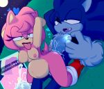  &lt;3 ahegao amy_rose anthro anus balls blue_fur boots bracelet breasts butt camera_view cellphone chest_tuft clothing cum cum_in_pussy cum_inflation cum_inside cum_leaking duo erect_nipples excessive_cum eyelashes fangs female female_on_top flashlight footwear full_moon fur grass green_eyes half-closed_eyes hands_behind_head hedgehog inflation jewelry large_penetration looking_pleasured male male/female mammal moon mostly_nude night nipples on_top open_mouth orgasm outside penetration phone photo pink_fur reverse_cowgirl_position sex sonic_(series) sonic_the_werehog star thanu tongue tongue_out tuft vaginal vaginal_penetration video_games wrist_tuft 