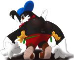  2018 alpha_channel anthro anus backsack balls big_butt bunihud butt cat clothed clothing collar fangs feline floppy_ears footwear fur gloves hair hat inviting klonoa klonoa_(series) leaning leaning_forward long_ears looking_at_viewer looking_back male mammal one_eye_closed pants_down partially_clothed presenting presenting_hindquarters shoes smile solo standing thick_thighs tongue tongue_out undressing video_games wink yellow_eyes 