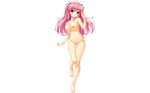  blush boku_to_koi_suru_ponkotsu_akuma breasts kiritani_riria long_hair navel nipples nude photoshop pink_hair purple_eyes pussy sayori uncensored white 