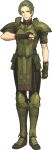  absurdres armor armored_boots boots fingerless_gloves fire_emblem fire_emblem_echoes:_mou_hitori_no_eiyuuou force_(fire_emblem) full_body gloves green_eyes green_hair hidari_(left_side) highres male_focus official_art scan solo transparent_background 