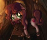  2018 ball_gag bdsm blush bondage bound crying cutie_mark darkstylerz equine female feral friendship_is_magic gag gagged hair horn long_hair looking_at_viewer mammal my_little_pony shackles solo sweetie_belle_(mlp) tears unicorn young 