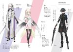  armor cleavage heels naze_boku_no_sekai_wo_daremo_oboeteinai_no_ka? neco sword thighhighs wings 