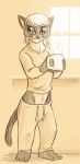  anthro beverage cat coffee digital_media_(artwork) feline female mammal siamese thewill 