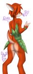  anthro butt cervine elora fur krishtealpaws mammal orange_fur satyr spyro spyro_the_dragon video_games 