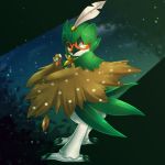  ambiguous_gender anthro arrow decidueye mienshno nintendo pok&eacute;mon pok&eacute;mon_(species) solo video_games 