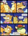  anthro balls bowser canine comic elfein fellatio finger_in_mouth fox fox_mccloud hammer_brothers humanoid_penis koopa male male/male mammal mario_bros nintendo oral penis scalie sex star_fox video_games 