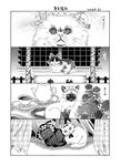  animal animalization cat comic greyscale hakurei_reimu izayoi_sakuya kirisame_marisa monochrome no_humans patchouli_knowledge ruri_ninomiya touhou translated 