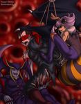  anal blood bossy capcom darkstalkers demitri_maximoff femdom guro jedah jedah_dohma q-bee vampire_(game) yaoi 