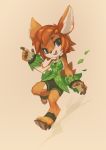  2018 anthro clothed clothing elora female mammal satyr signature simple_background solo spyro_the_dragon tysontan video_games 