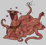  ambiguous_gender canine collar conditional_dnp digital_drawing_(artwork) digital_media_(artwork) feral kennel_thing_(the_thing_1982) mammal monster open_mouth teeth tentacles the_thing wolftacos 
