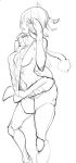  animal_humanoid arthropod breasts cilia_whitewater claws clothed clothing crab crustacean crustacean_humanoid female hair humanoid looking_at_viewer marine side_boob simple_background sketch solo standing sweater vinsuality virgin_killer_sweater white_background 